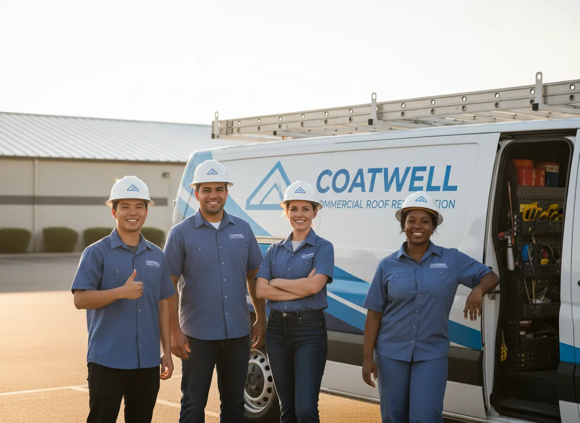 Commercial roof coating company in Marion, TX